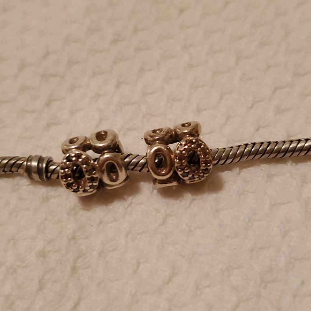 Retired Pandora Charms with CZ